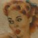 Tattoos - Pin up with a cupcake - 54099